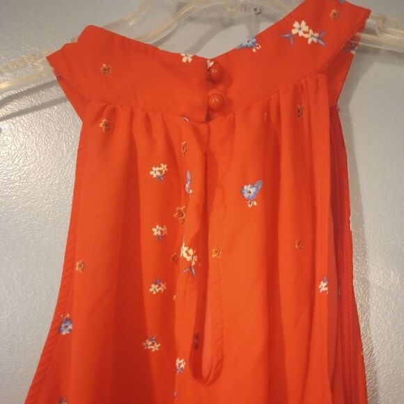 Janette Plus halter tunic/mini dress with floral print - Picture 9 of 11